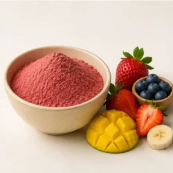 Dehydrated fruit powder